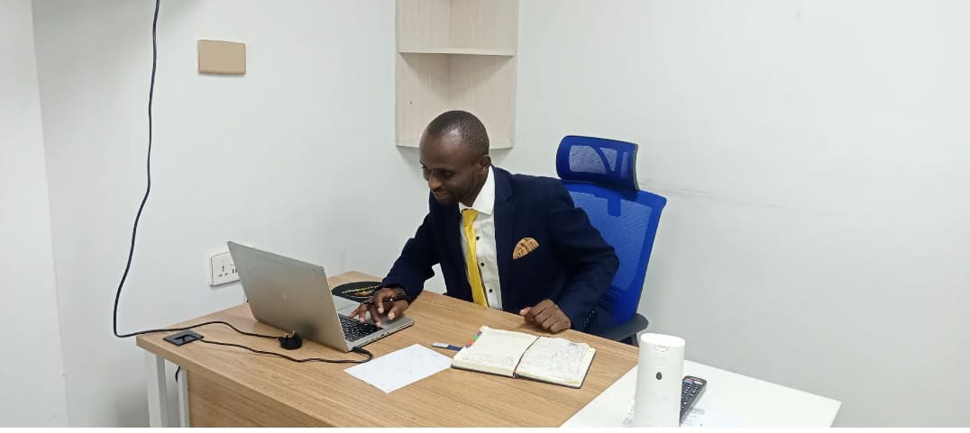 Baba AI Founder coding the algorithm after dropping out of MIT